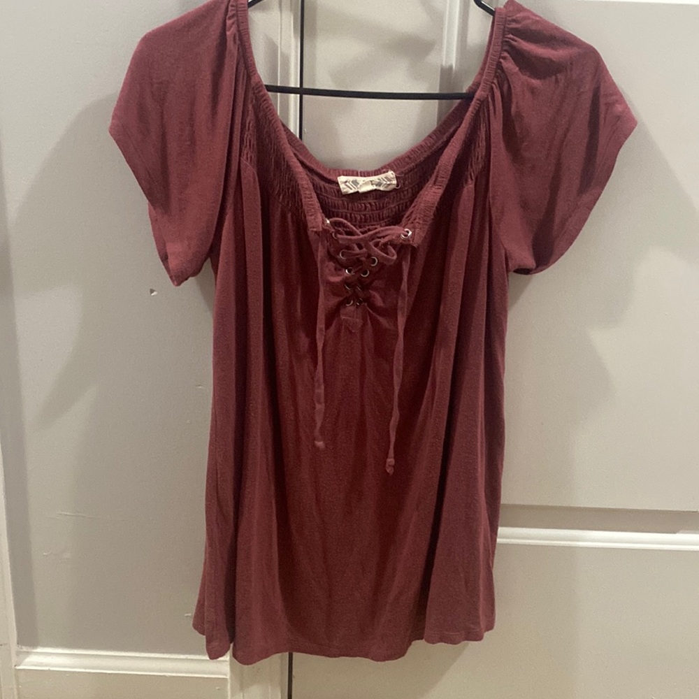 Pink Rose Pink Top Size M